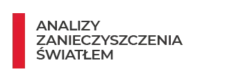 Analizy zanieczyszczenia światłem